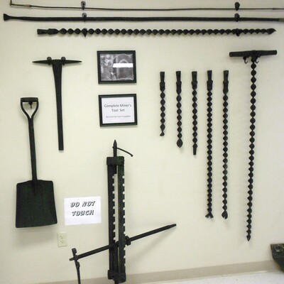 Collection of Coal Mining Tools