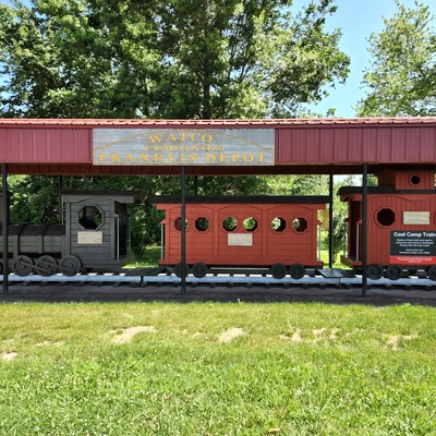Coal Camp Train donated by Kaye Lynne Webb