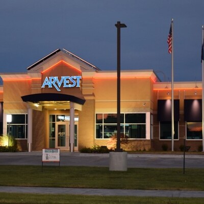 Arvest Bank was recognized as one of a Business of the Month!