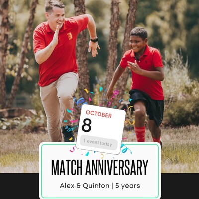 Big Brother Quinton and Little Brother Alex celebrate 5 years!