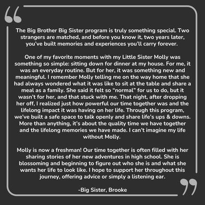 Quote from Big Sister Brooke