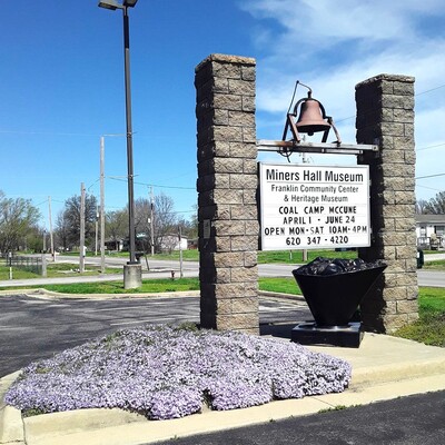 Historic Sign with St. Philip Neri Church Bell