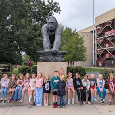 2nd Graders attending PSU Raptor Reach.