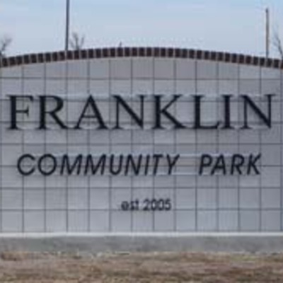 Franklin Community Park Sign