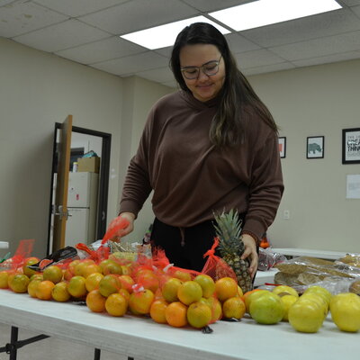Organizing Produce Table